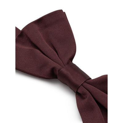 Nœud papillon en soie bordeaux Dolce &amp; Gabbana