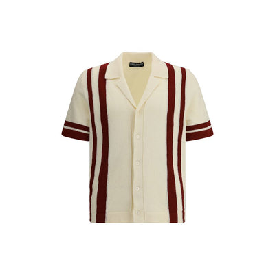 Dolce &amp; Gabbana gebreid bowlingshirt