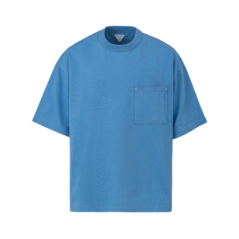 Bottega Veneta Blauw Katoenen T-shirt