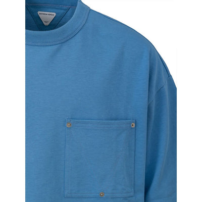 Bottega Veneta Blauw Katoenen T-shirt