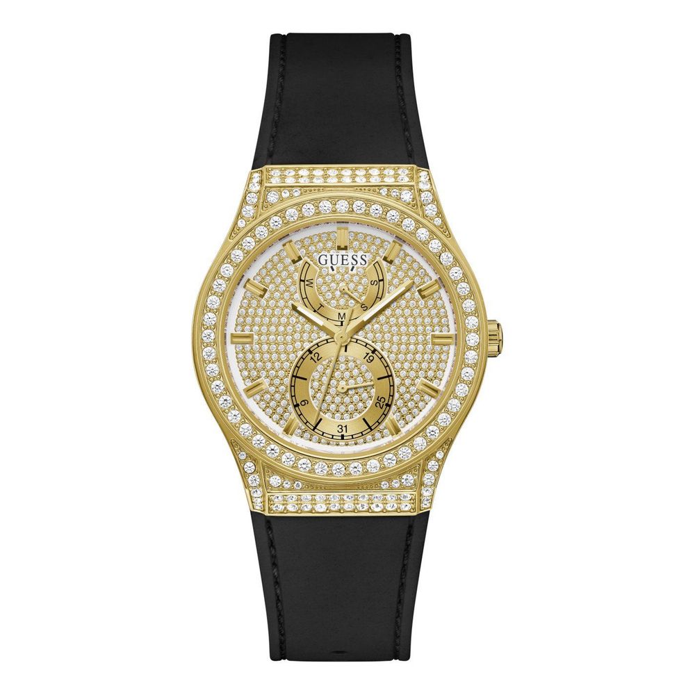 Guess Zwart Synthetisch Horloge