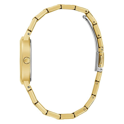 Guess Goudkleurig Roestvrijstalen Horloge