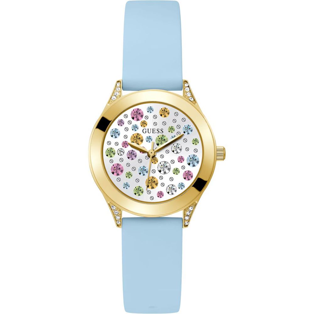 Guess Blauw Synthetisch Horloge