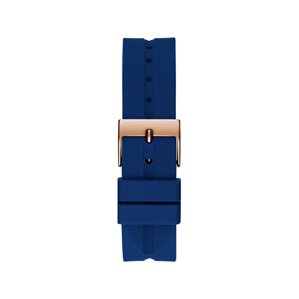 Guess paars synthetisch horloge