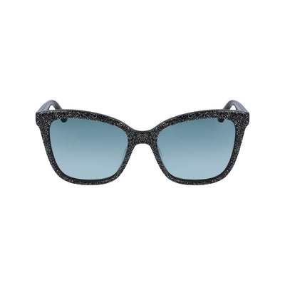 Lunettes de soleil en acétate noir Karl Lagerfeld