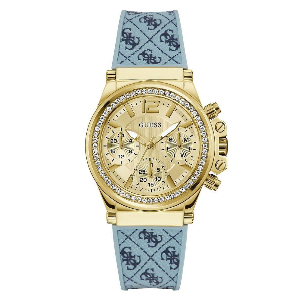 Guess Blauw Synthetisch Horloge