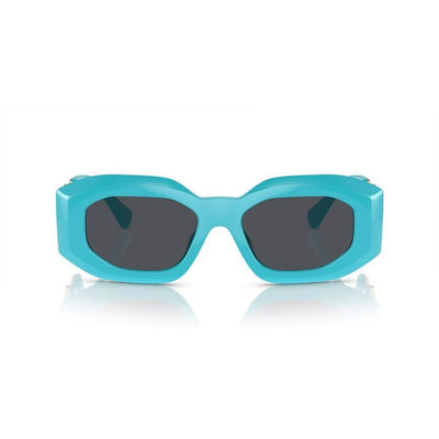 Lunettes de soleil Versace en acétate bleu