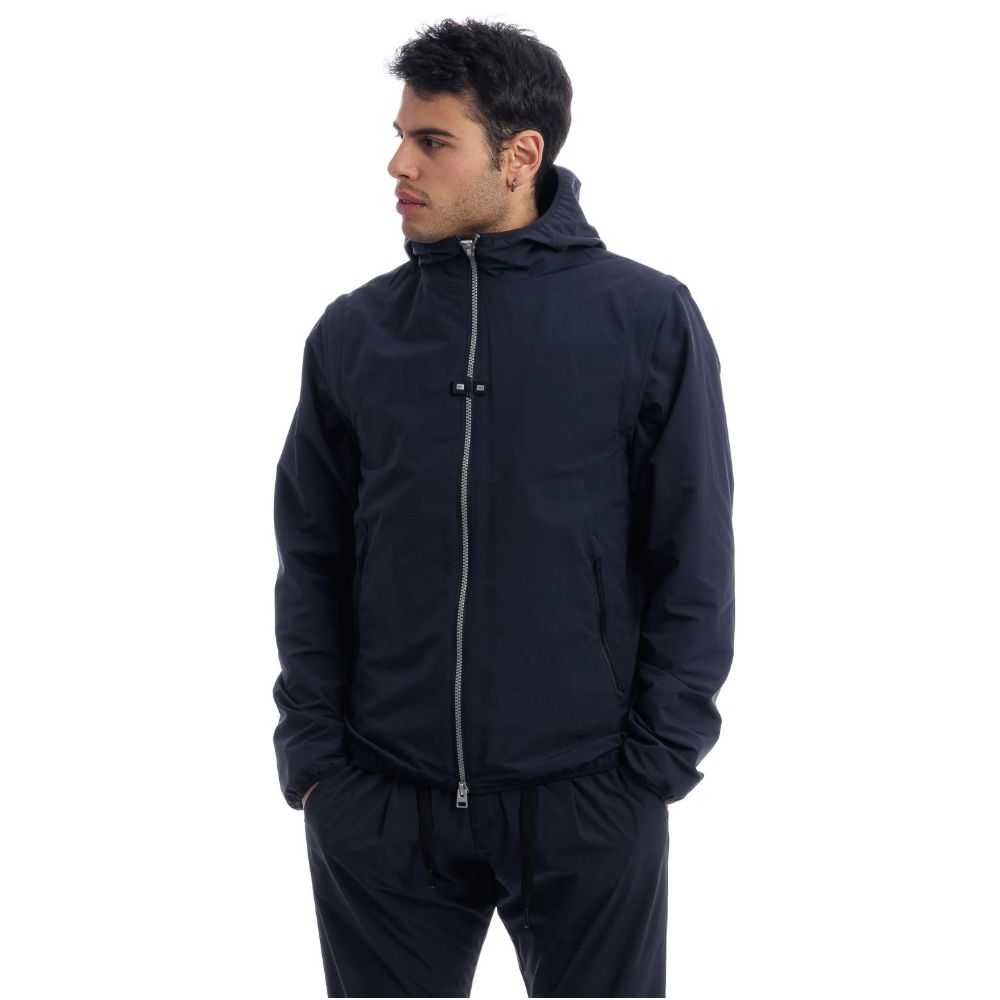 Herno Blauw Nylon Jack