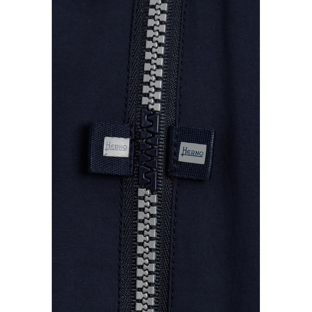 Herno Blauw Nylon Jack