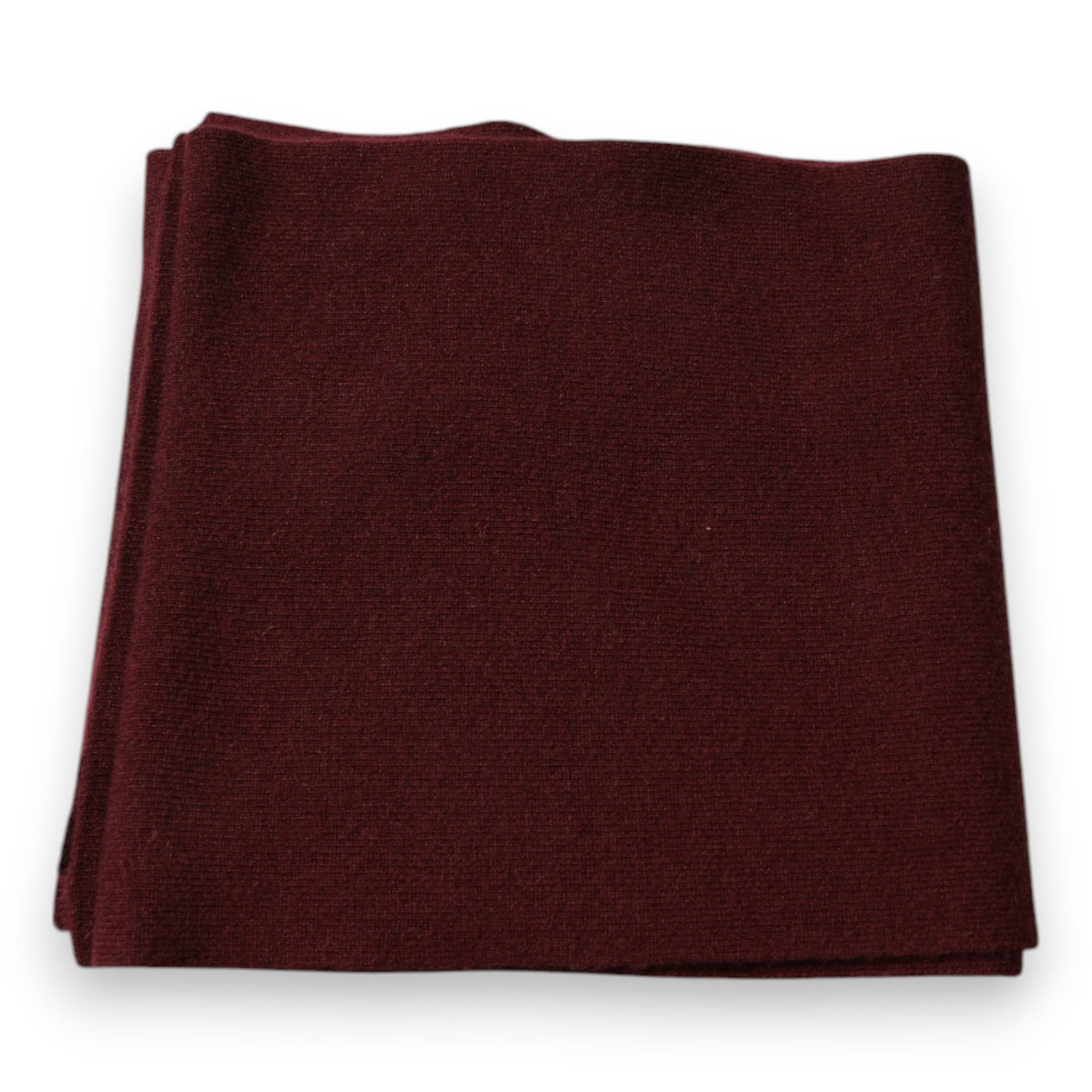 Dolce &amp; Gabbana Maroon Cashmere Skinny Nekwikkel Sjaal