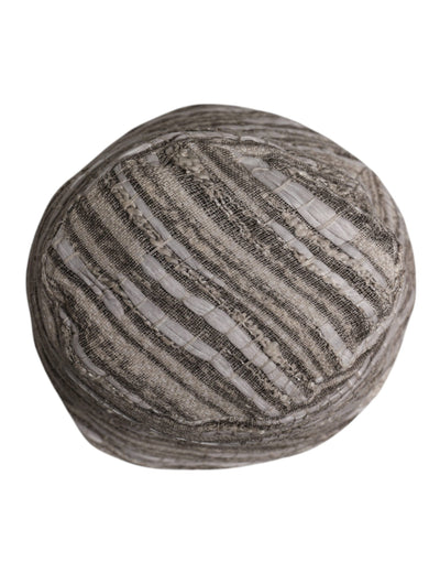 Dolce & Gabbana Multicolor Stripes Cotton Bucket Cap