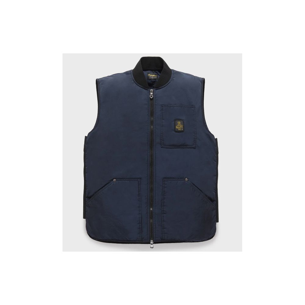 Gilet en polyamide bleu Refrigiwear