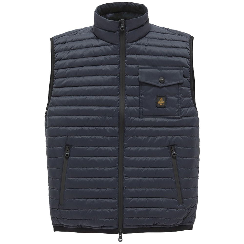 Gilet en nylon bleu Refrigiwear