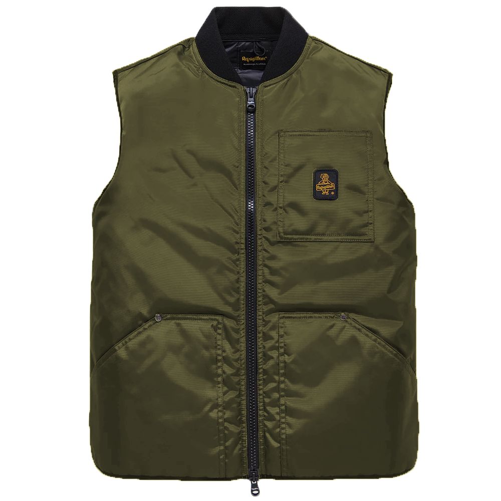 Veste en polyamide verte Refrigiwear