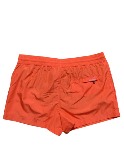 Dolce &amp; Gabbana Oranje Polyester Strandkleding Shorts 2-delige Badmode