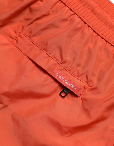 Dolce &amp; Gabbana Oranje Polyester Strandkleding Shorts 2-delige Badmode