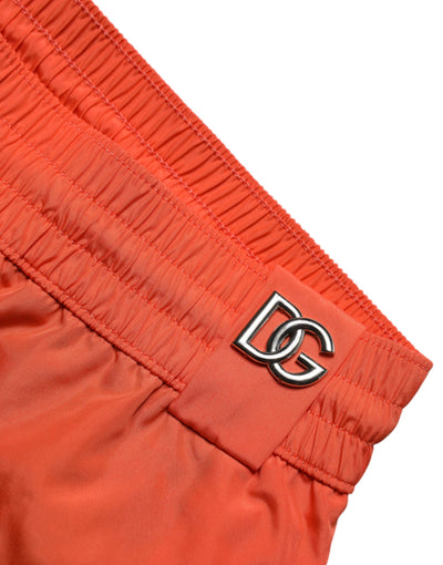 Dolce &amp; Gabbana Oranje Polyester Strandkleding Shorts 2-delige Badmode