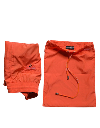 Dolce &amp; Gabbana Oranje Polyester Strandkleding Shorts 2-delige Badmode