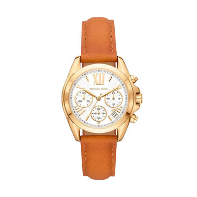 Michael Kors Bruin Leren Horloge