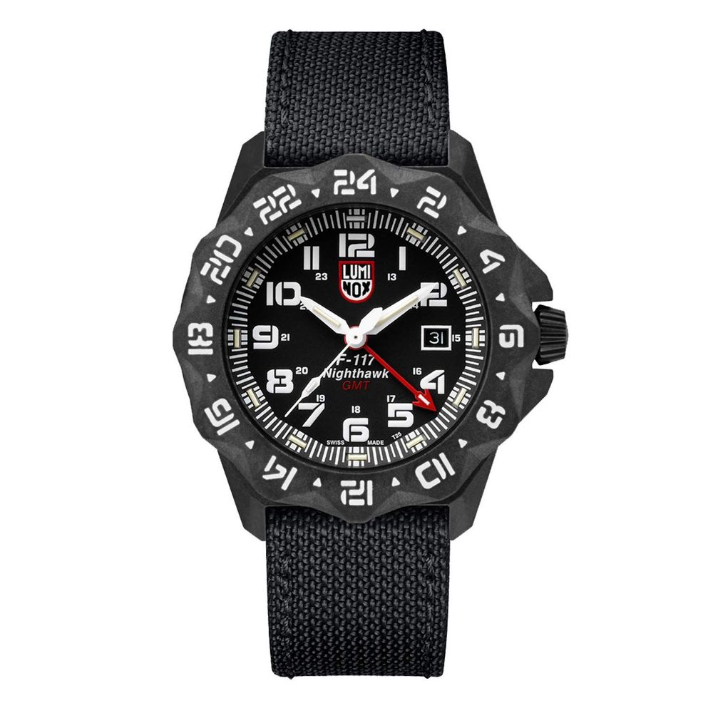 Luminox Zwart Stoffen Horloge