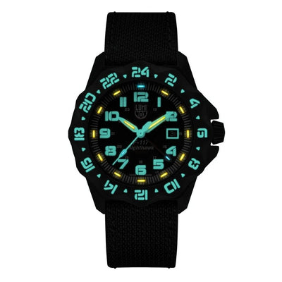 Luminox Zwart Stoffen Horloge