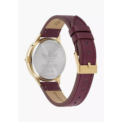 Adidas Rood Leren Horloge