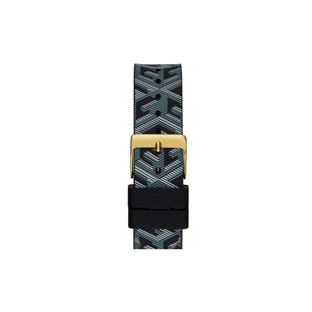 Guess Zwart Leren Horloge