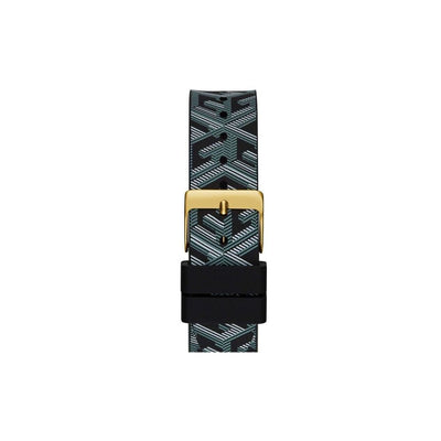 Guess Zwart Leren Horloge