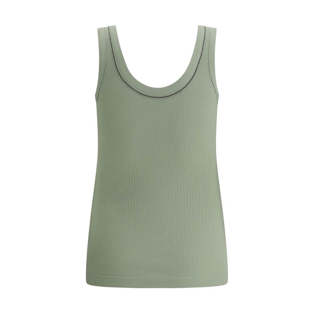 Brunello Cucinelli geribbelde top