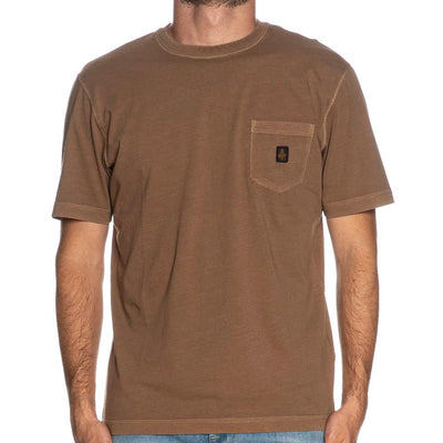 Refrigiwear Bruin Katoenen T-shirt