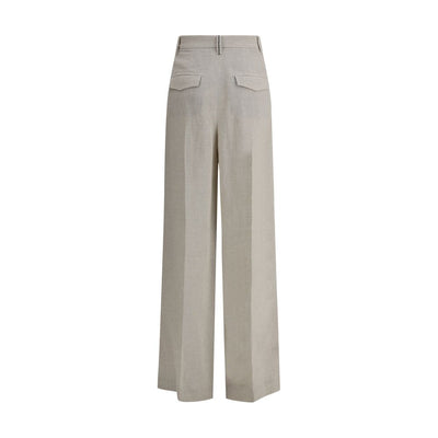Pantalon en lin Brunello Cucinelli