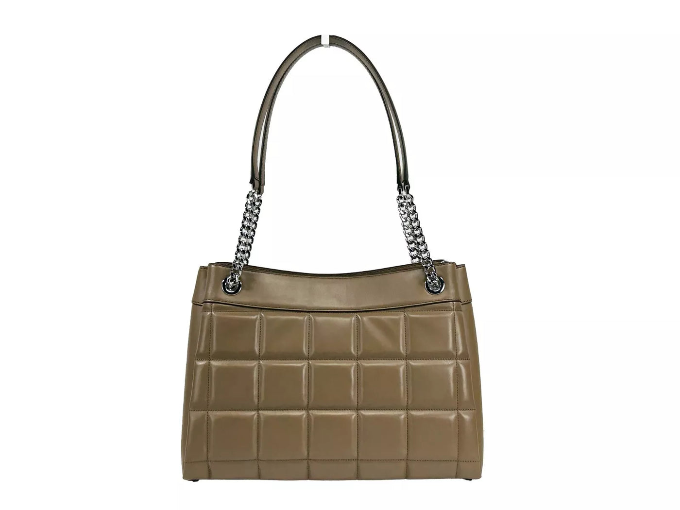 Sac fourre-tout à bandoulière Susan de taille moyenne Michael Kors, couleur bois flotté