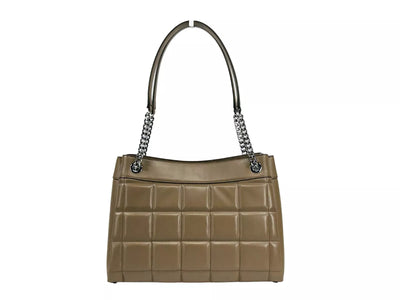 Sac fourre-tout à bandoulière Susan de taille moyenne Michael Kors, couleur bois flotté