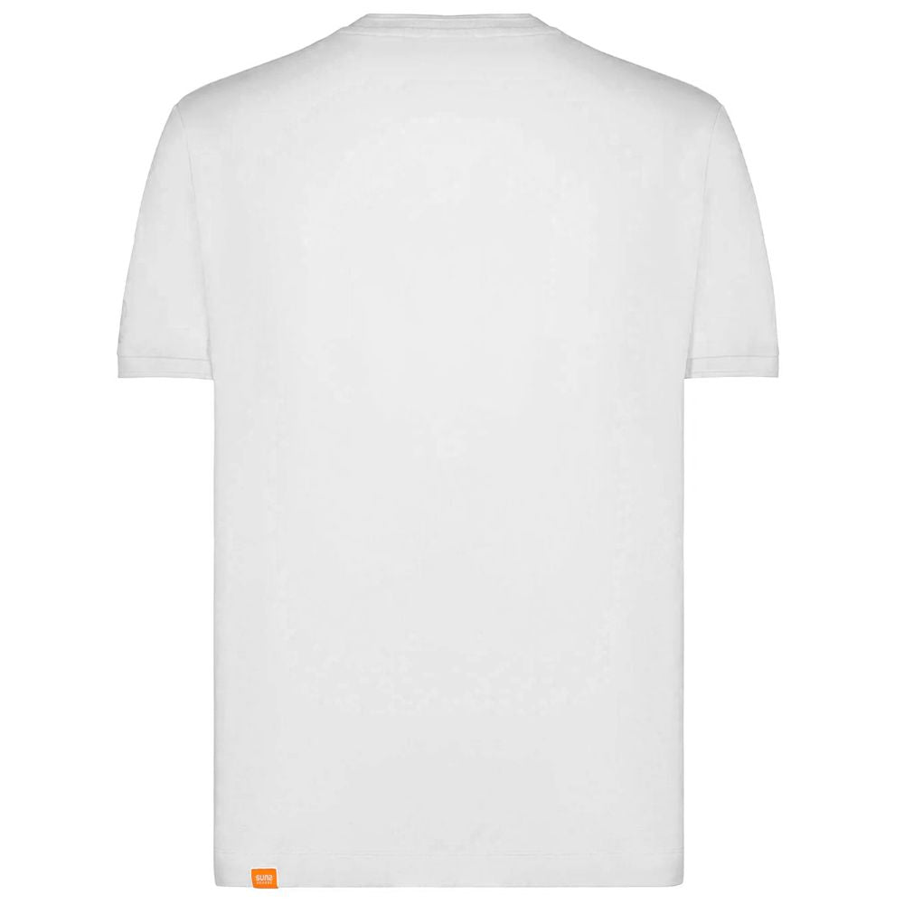 T-shirt en coton blanc Suns