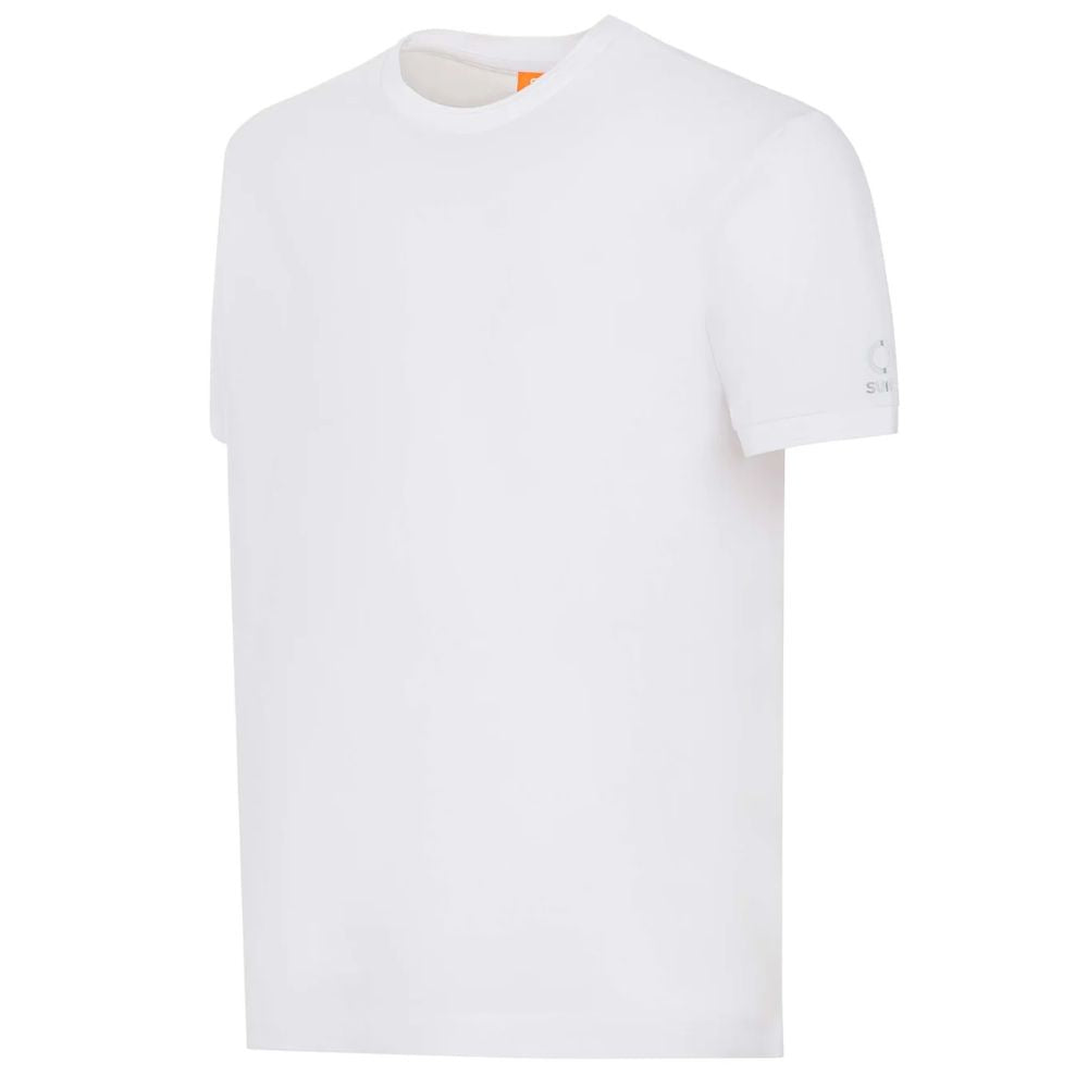 T-shirt en coton blanc Suns