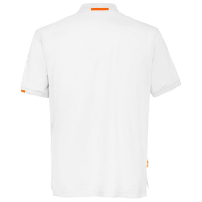 Suns White Cotton Polo Shirt