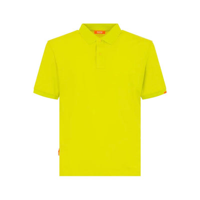 Suns Yellow Cotton Polo Shirt