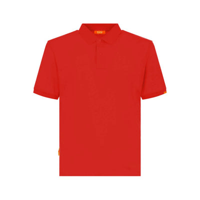 Suns Red Cotton Polo Shirt