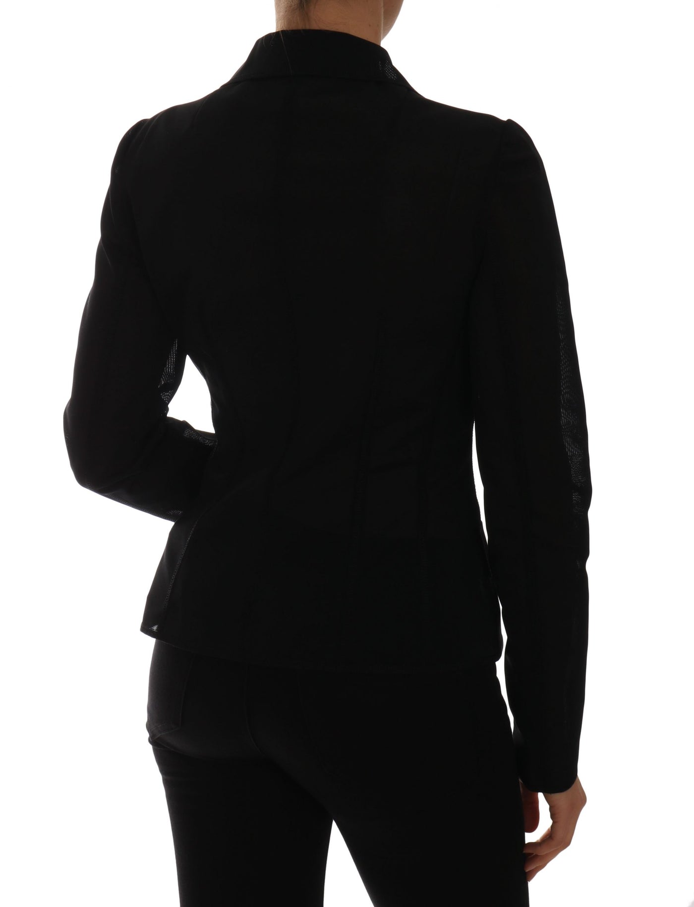 Veste blazer en filet de nylon noir Dolce &amp; Gabbana