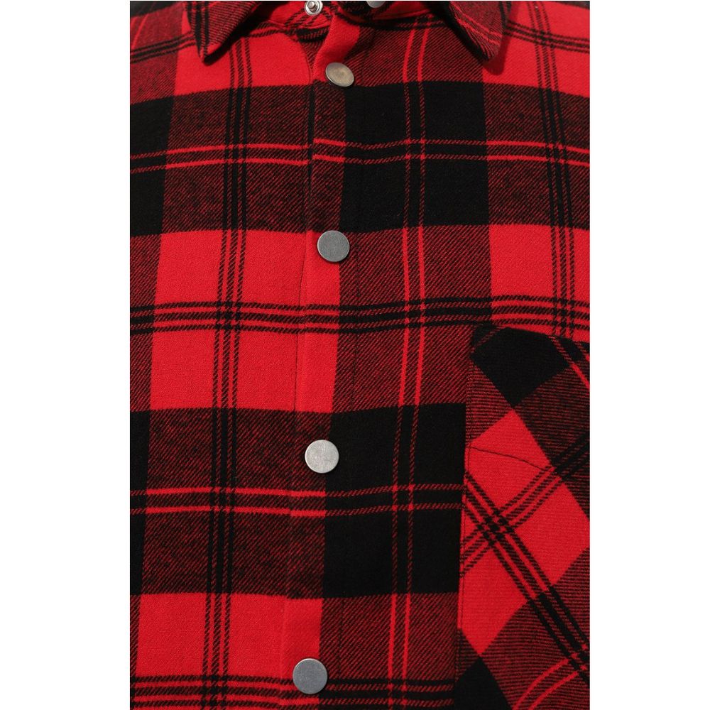 Veste en coton rouge Diego Venturino