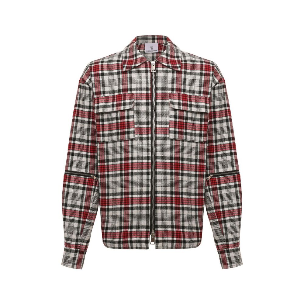 Veste en coton multicolore Diego Venturino