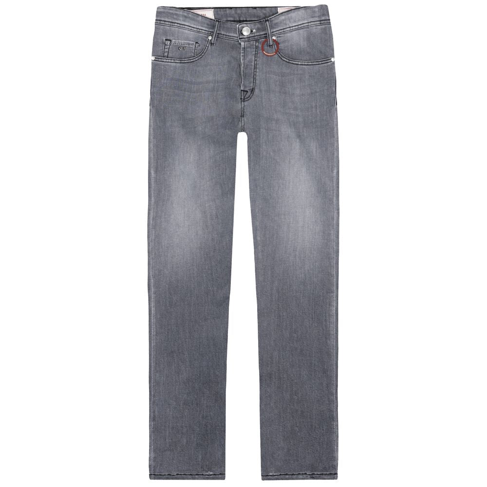 Tramarossa grijze katoenen jeans en broek