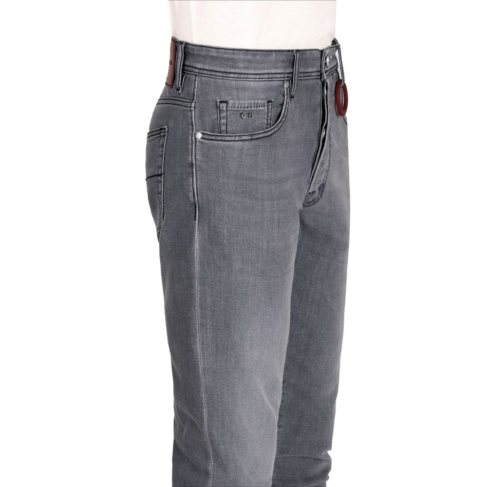 Tramarossa grijze katoenen jeans en broek