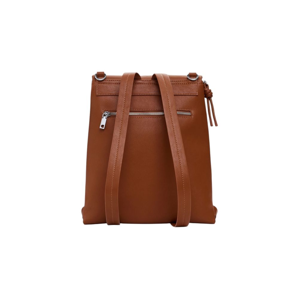 Desigual Bruine Polyethyleen Rugzak
