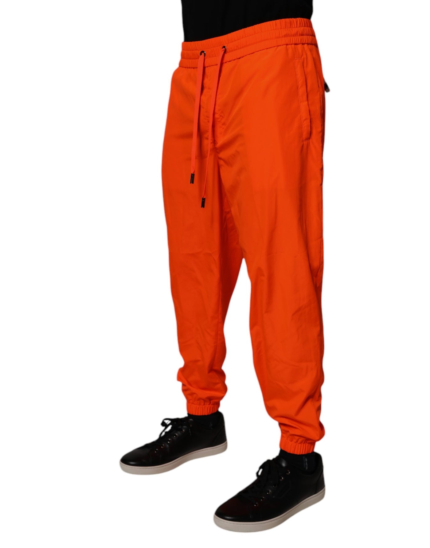Dolce &amp; Gabbana Oranje Polyester Heren Joggingbroek