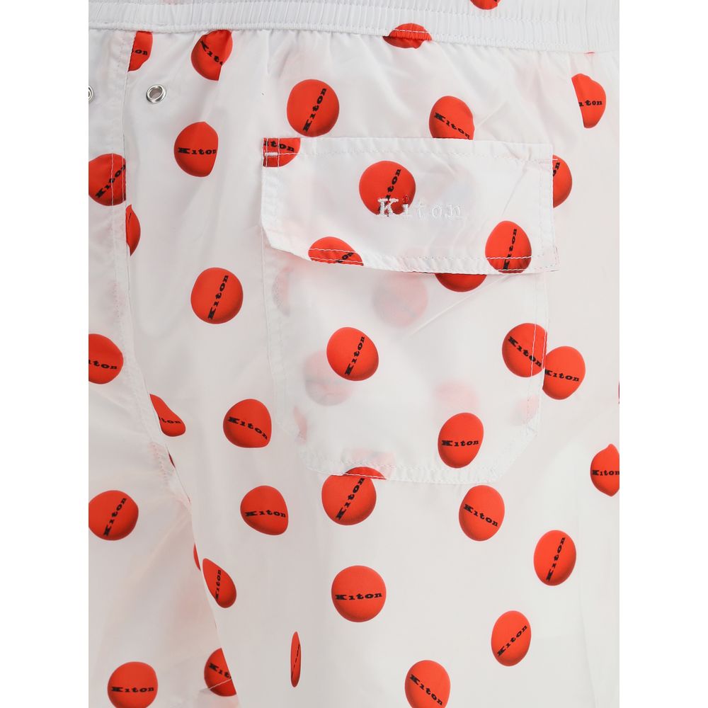 Kiton Logoed Zwemshorts