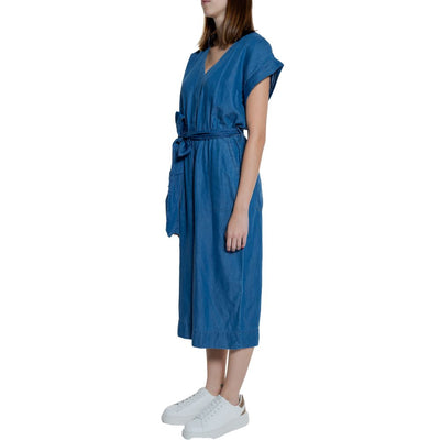 Combinaison en coton bleu Only