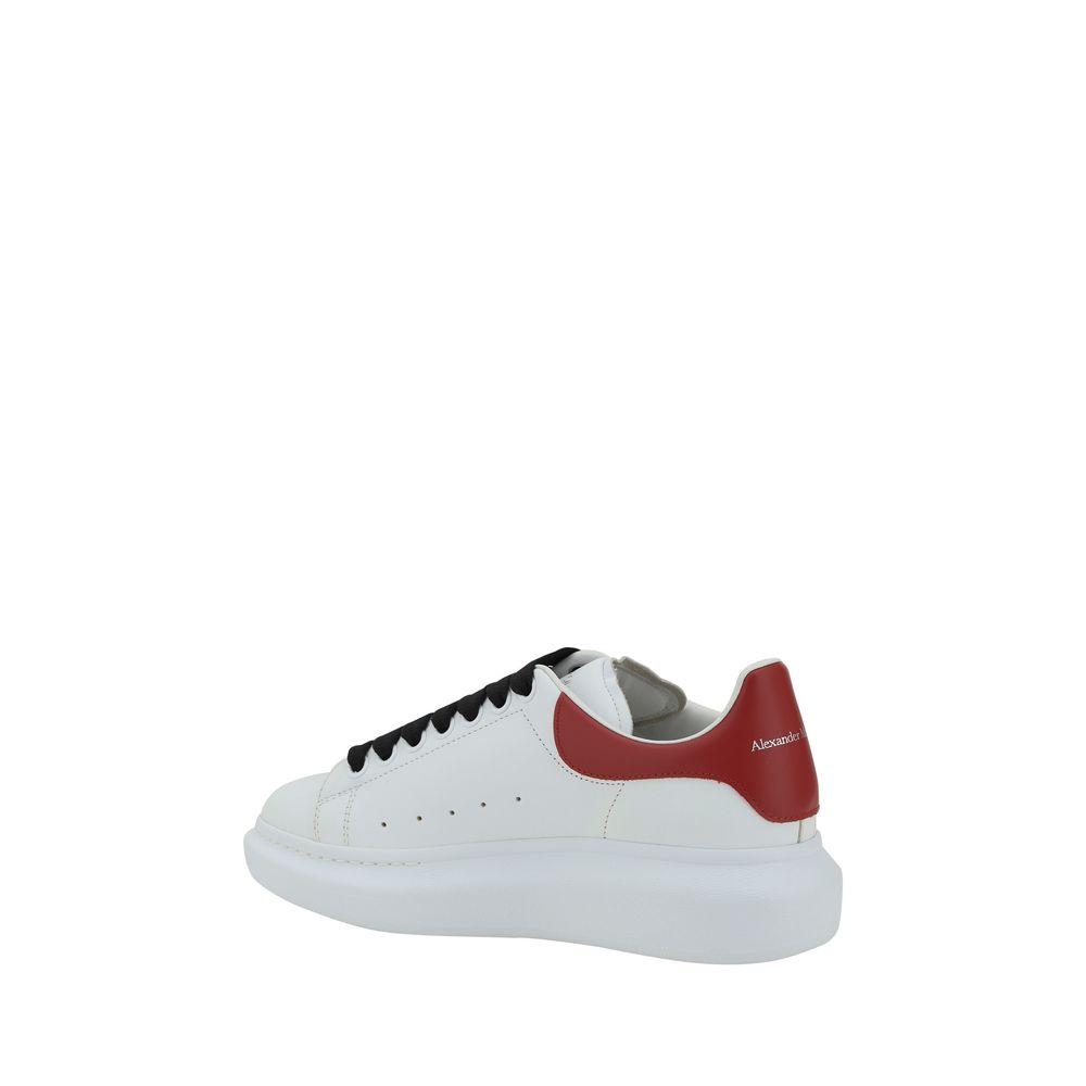 Alexander McQueen leren sneakers