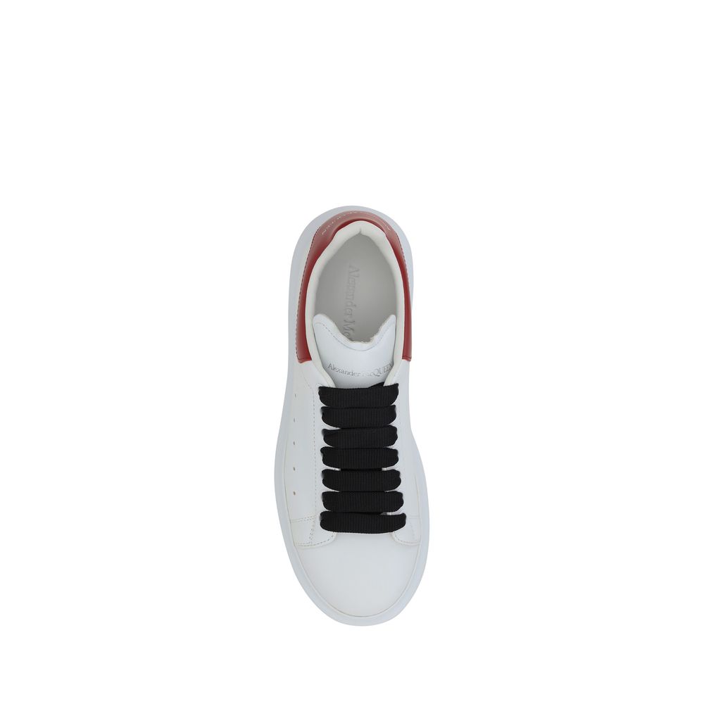 Alexander McQueen leren sneakers