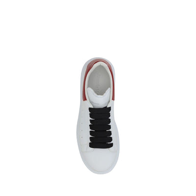 Alexander McQueen leren sneakers